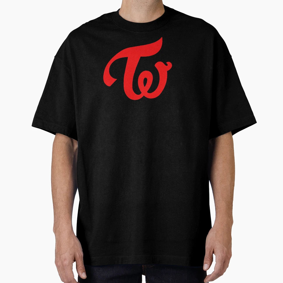 Twice Red Logo Icon T-Shirt - Aesthetic Graphic for Adults - T-Shirt, Sweatshirt, Hoodie