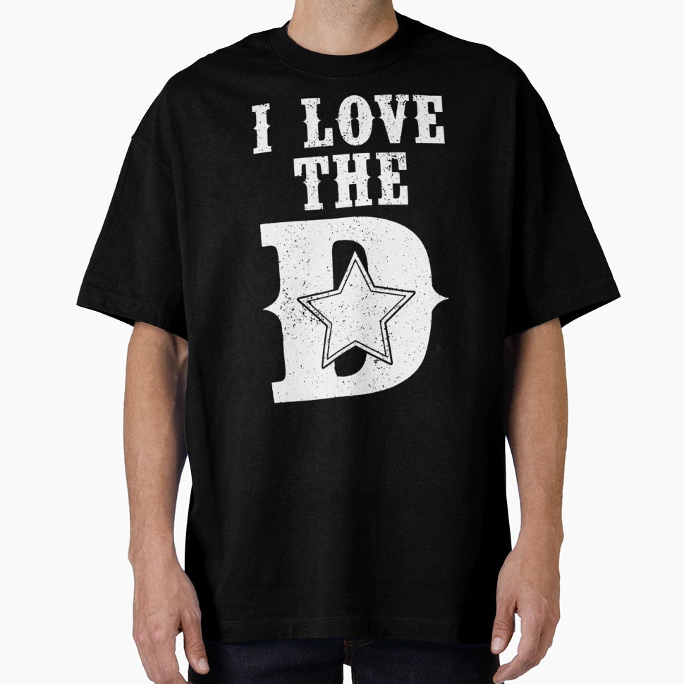 I Love Dallas T-Shirt - Minimalist Print Unisex - T-Shirt, Sweatshirt, Hoodie