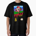 Philadelphia 8 Bit Videogame Cart T-Shirt - Streetwear Style Men Women - T-Shirt, Sweatshirt, Hoodie