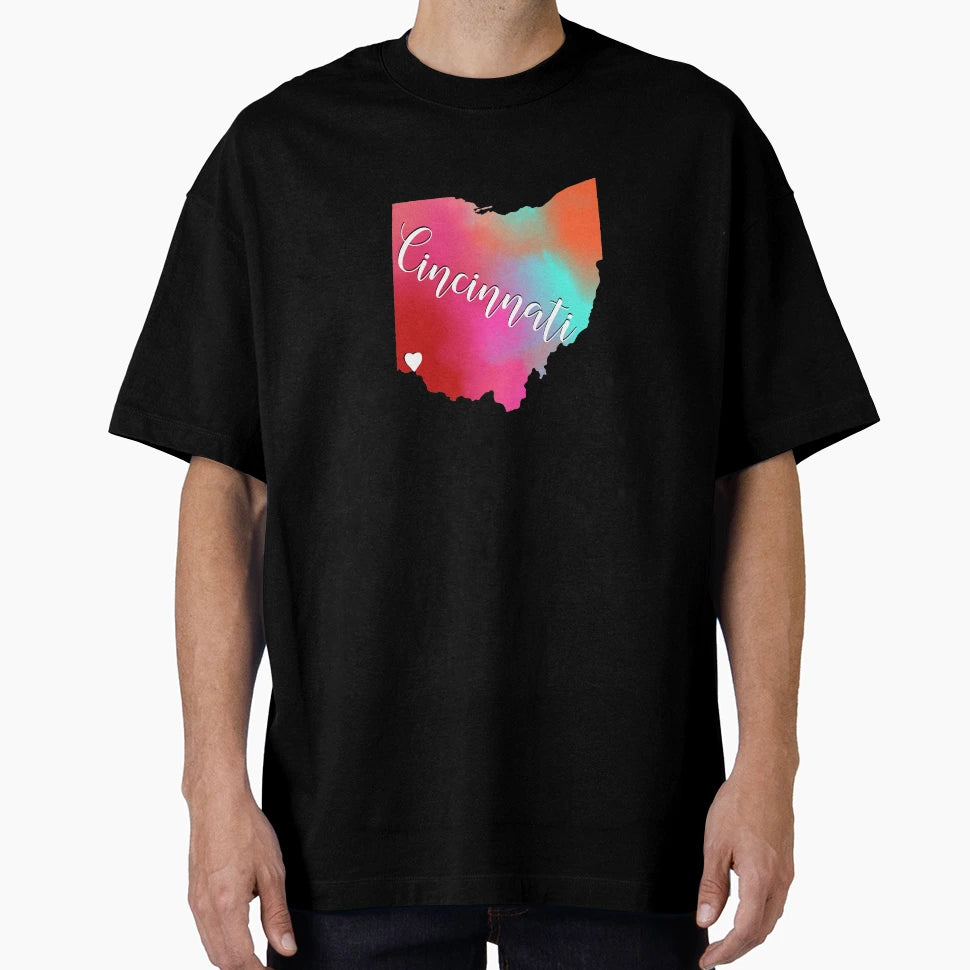 Cincinnati T-Shirt - Casual Everyday Wear Unisex - T-Shirt, Sweatshirt, Hoodie