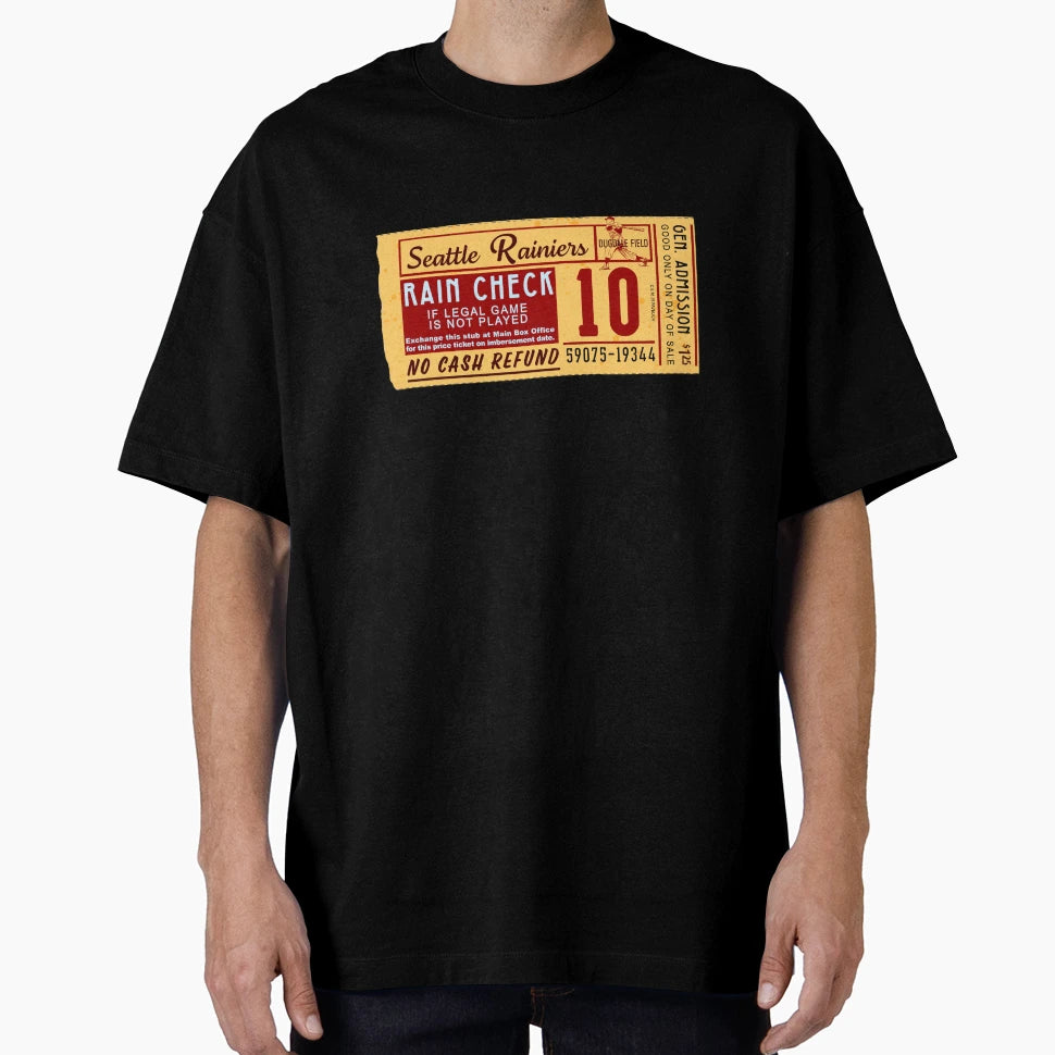 Seattle Rainiers Ticket T-Shirt - Unique Graphic Men Women - T-Shirt, Sweatshirt, Hoodie