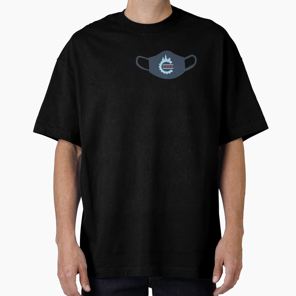 Chicago Mask T-Shirt - Novelty Apparel for Adults - T-Shirt, Sweatshirt, Hoodie