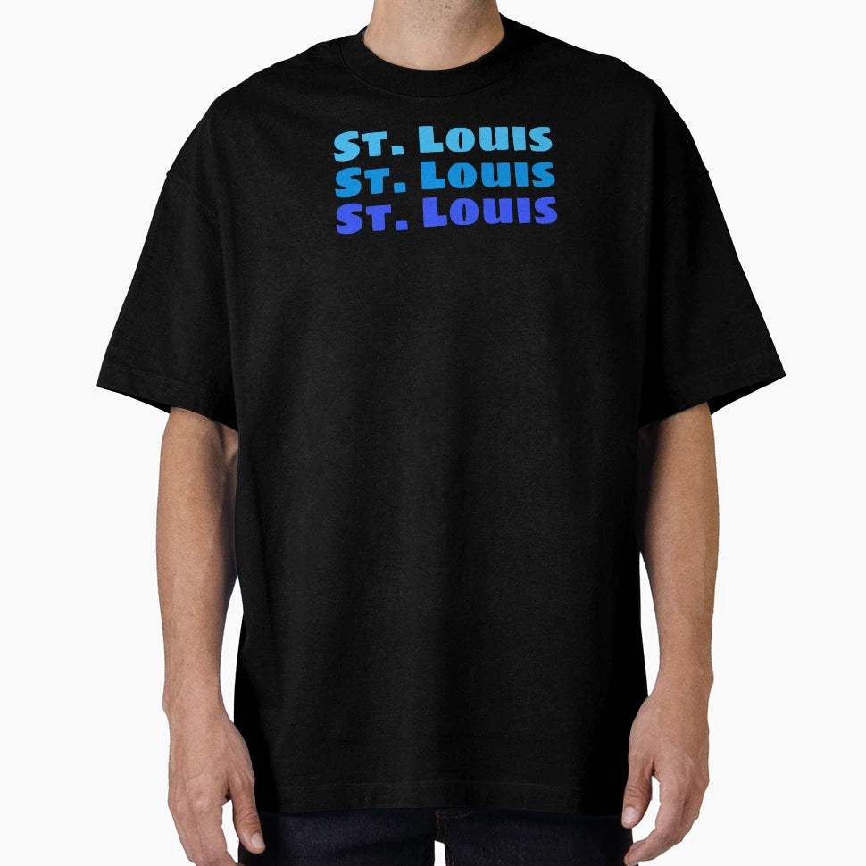 St Louis T-Shirt - Custom Art Print for Adults - T-Shirt, Sweatshirt, Hoodie