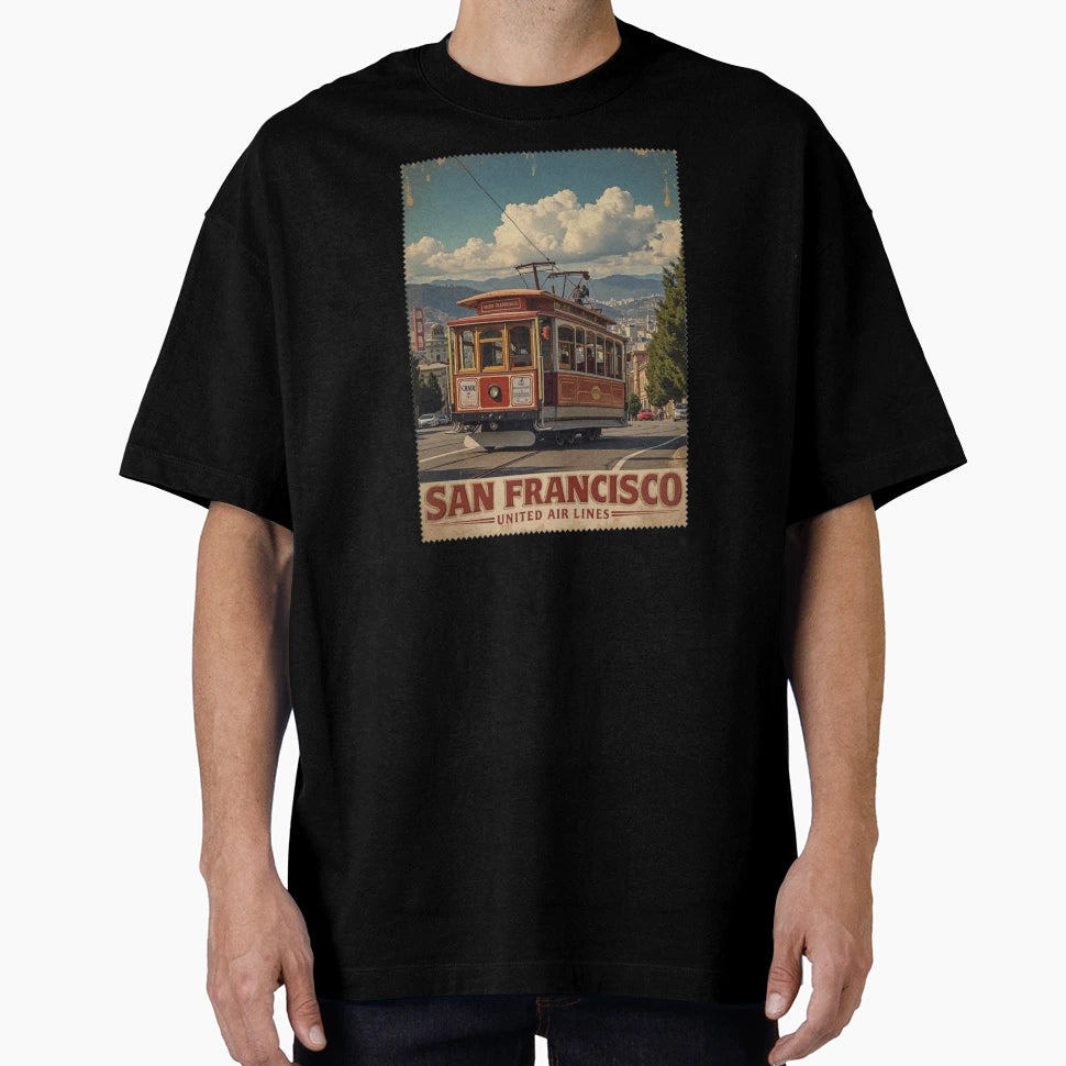 San Francisco Travel T-Shirt - Streetwear Style Unisex - T-Shirt, Sweatshirt, Hoodie