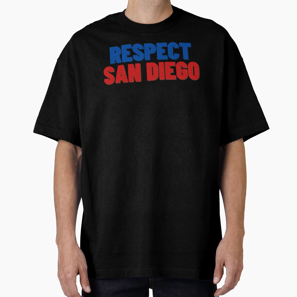 Respect San Diego T-Shirt - Trendy Graphic Men Women - T-Shirt, Sweatshirt, Hoodie