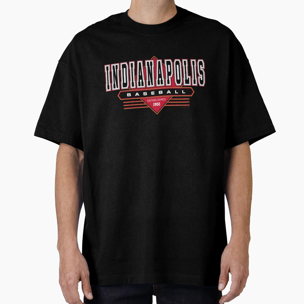 Indianapolis Baseball Indians Inspired 90S T-Shirt - Trendy Graphic Unisex - T-Shirt, Sweatshirt, Hoodie