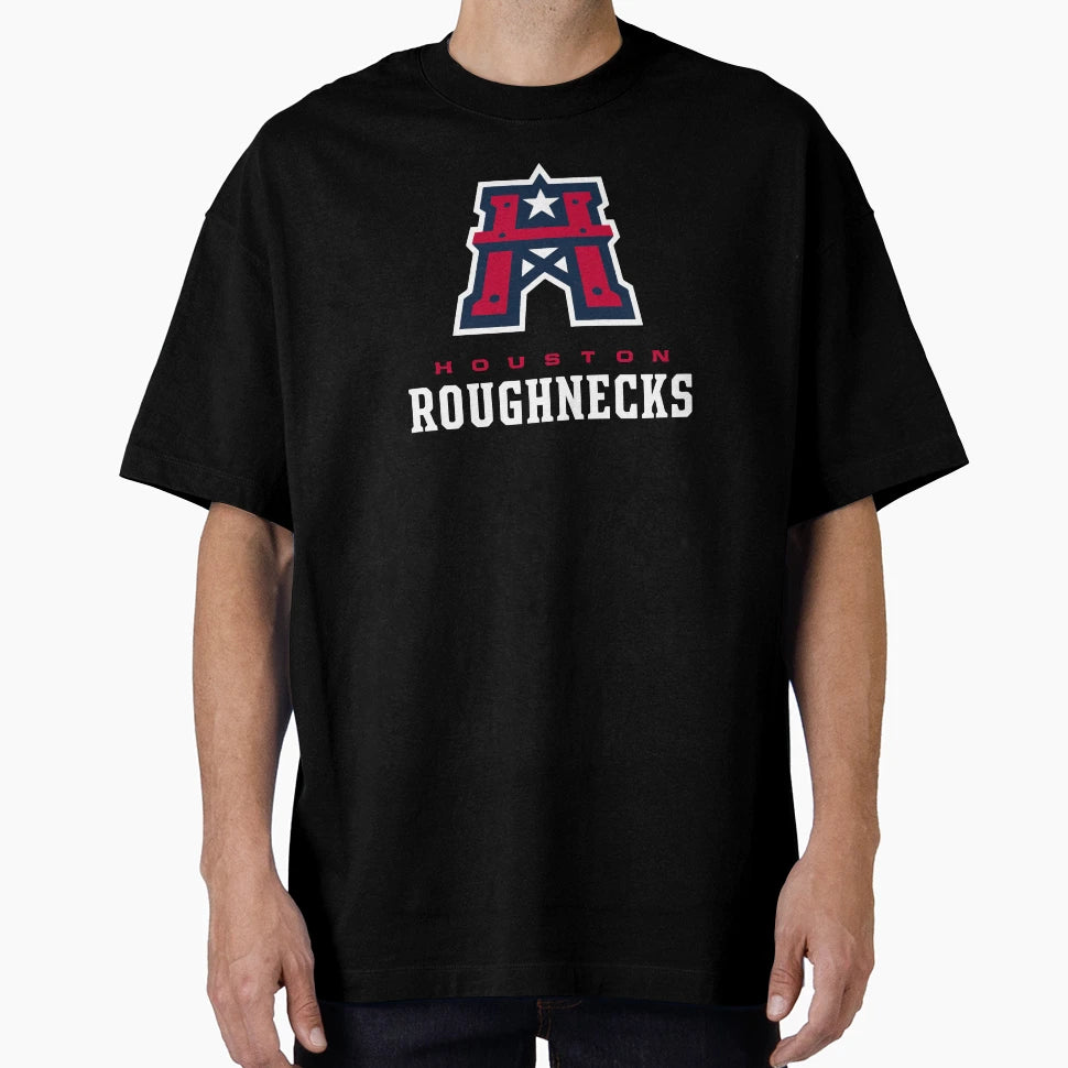 Tx Texas Houston Roughnecks T-Shirt - Aesthetic Graphic Men Women - T-Shirt, Sweatshirt, Hoodie