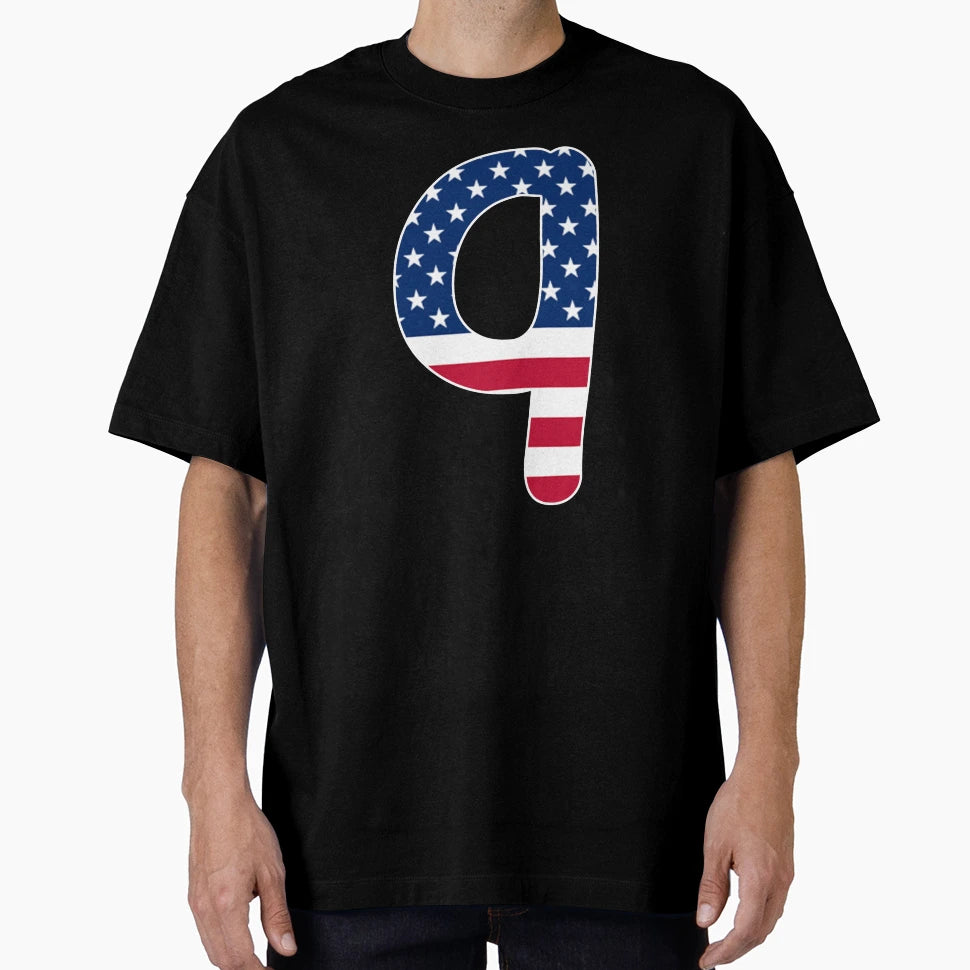 Letter Q Lower Case Alphabet T-Shirt - Streetwear Style for Adults - T-Shirt, Sweatshirt, Hoodie
