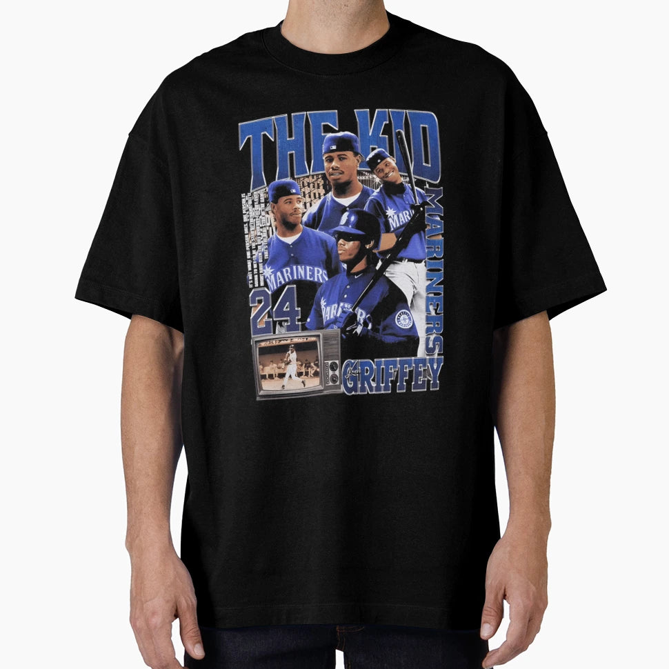 Ken Griffey Jr T-Shirt - Trendy Graphic for Adults - T-Shirt, Sweatshirt, Hoodie