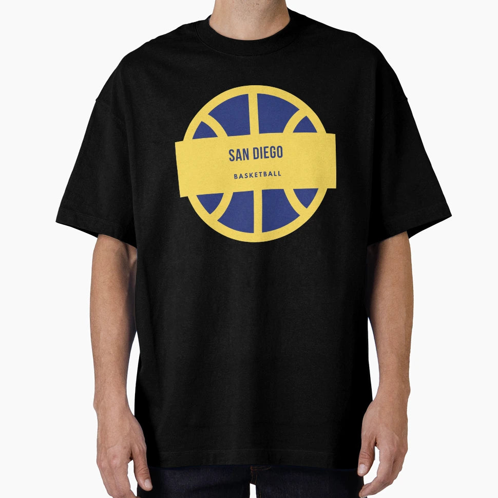 San Diego Basketball T-Shirt - Fun Novelty Design for Adults - T-Shirt, Sweatshirt, Hoodie