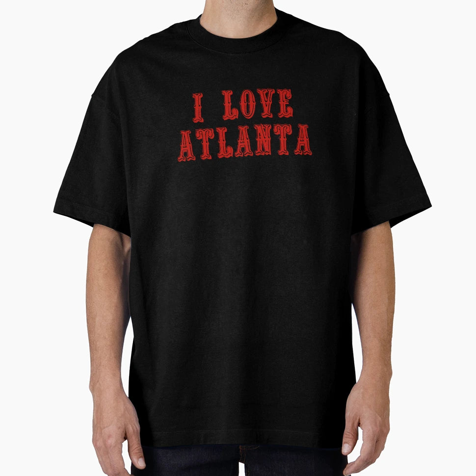I Love Atlanta T-Shirt - Unique Graphic Men Women - T-Shirt, Sweatshirt, Hoodie
