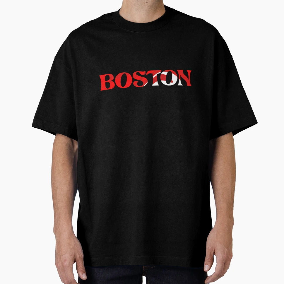 Boston Marble T-Shirt - Minimalist Print Unisex - T-Shirt, Sweatshirt, Hoodie