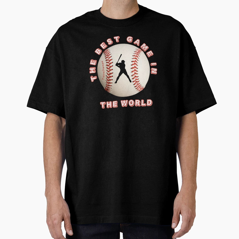 Best Game World Baseball Art True Fans T-Shirt - Unique Graphic Men Women - T-Shirt, Sweatshirt, Hoodie