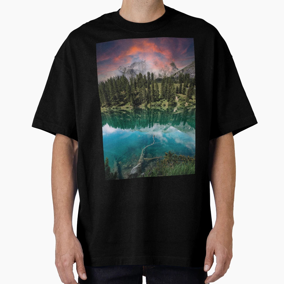 Lake Palpuogna Preda Holidays T-Shirt - Trendy Graphic for Adults - T-Shirt, Sweatshirt, Hoodie