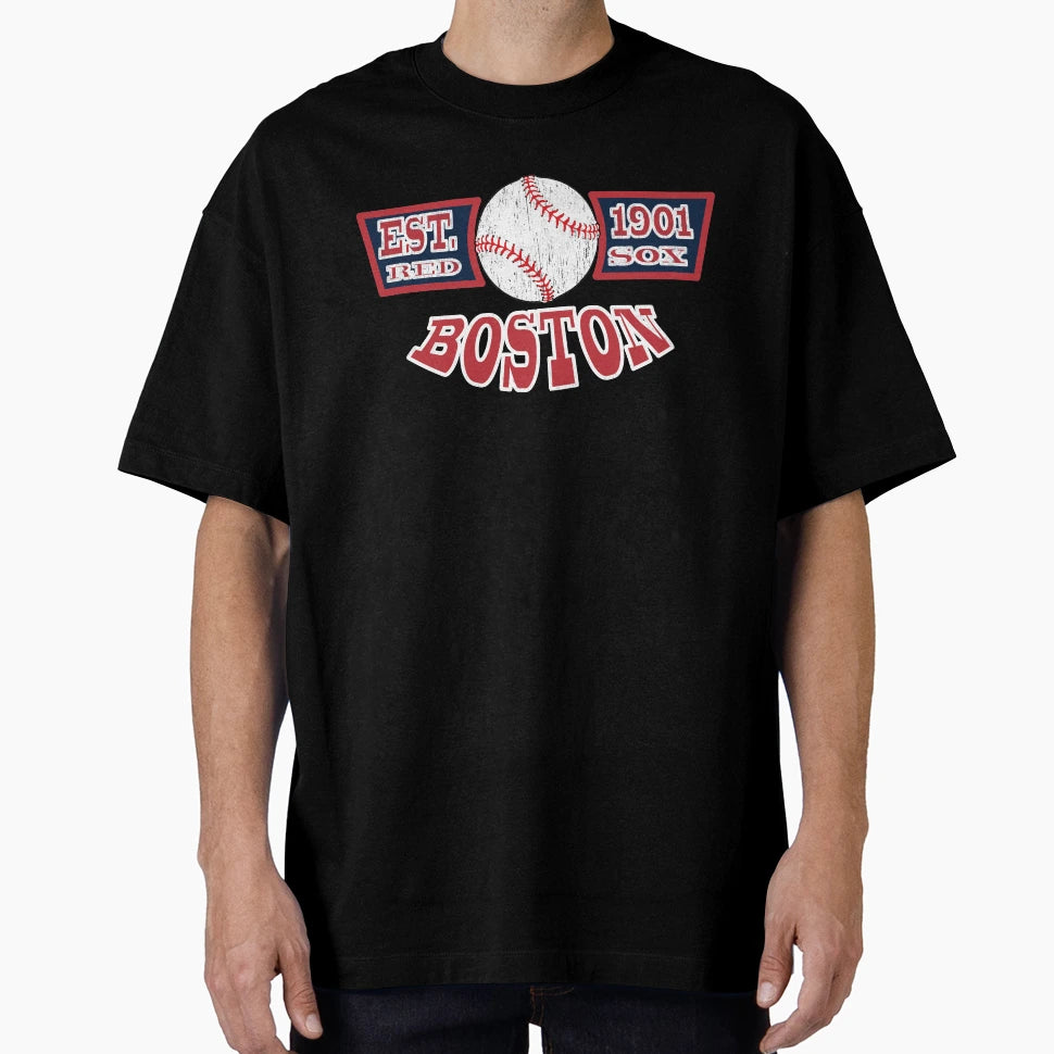 Boston Baseball T-Shirt - Graphic Print Men Women - T-Shirt, Sweatshirt, Hoodie