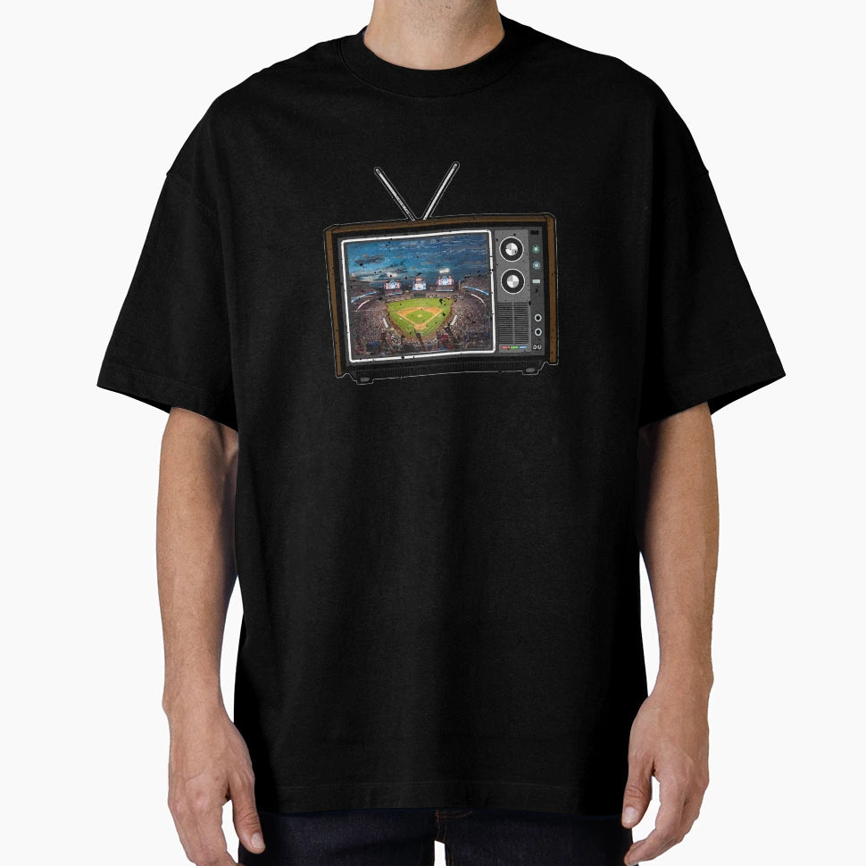 Watching Baseball T-Shirt - Aesthetic Graphic Men Women - T-Shirt, Sweatshirt, Hoodie