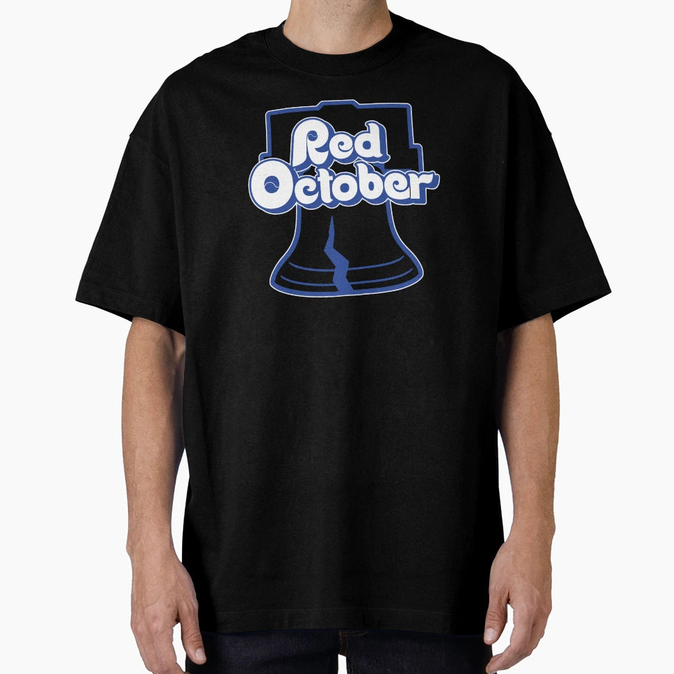 Philly Red October T-Shirt - Streetwear Style for Adults - T-Shirt, Sweatshirt, Hoodie