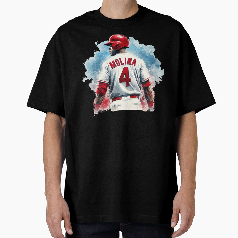 Yadier Molina T-Shirt - Custom Art Print Unisex - T-Shirt, Sweatshirt, Hoodie