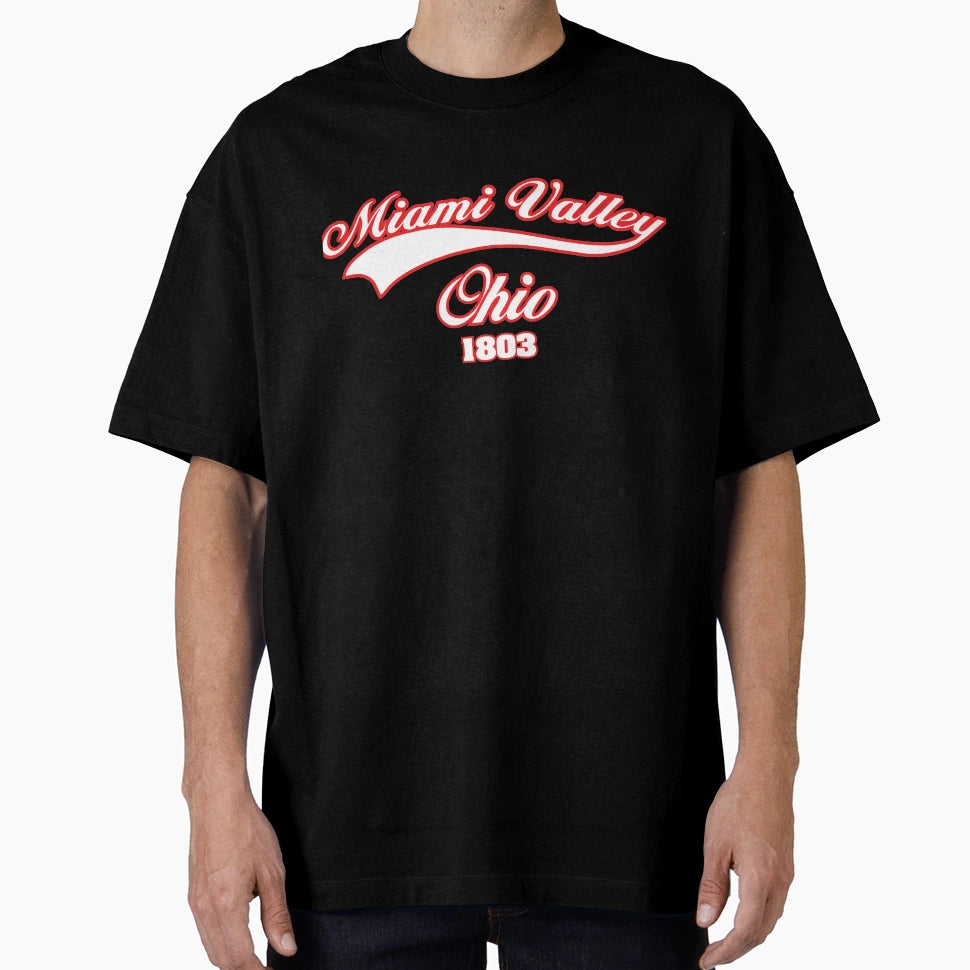 Miami Valley Ohio 1803 2 T-Shirt - Minimalist Print Men Women - T-Shirt, Sweatshirt, Hoodie