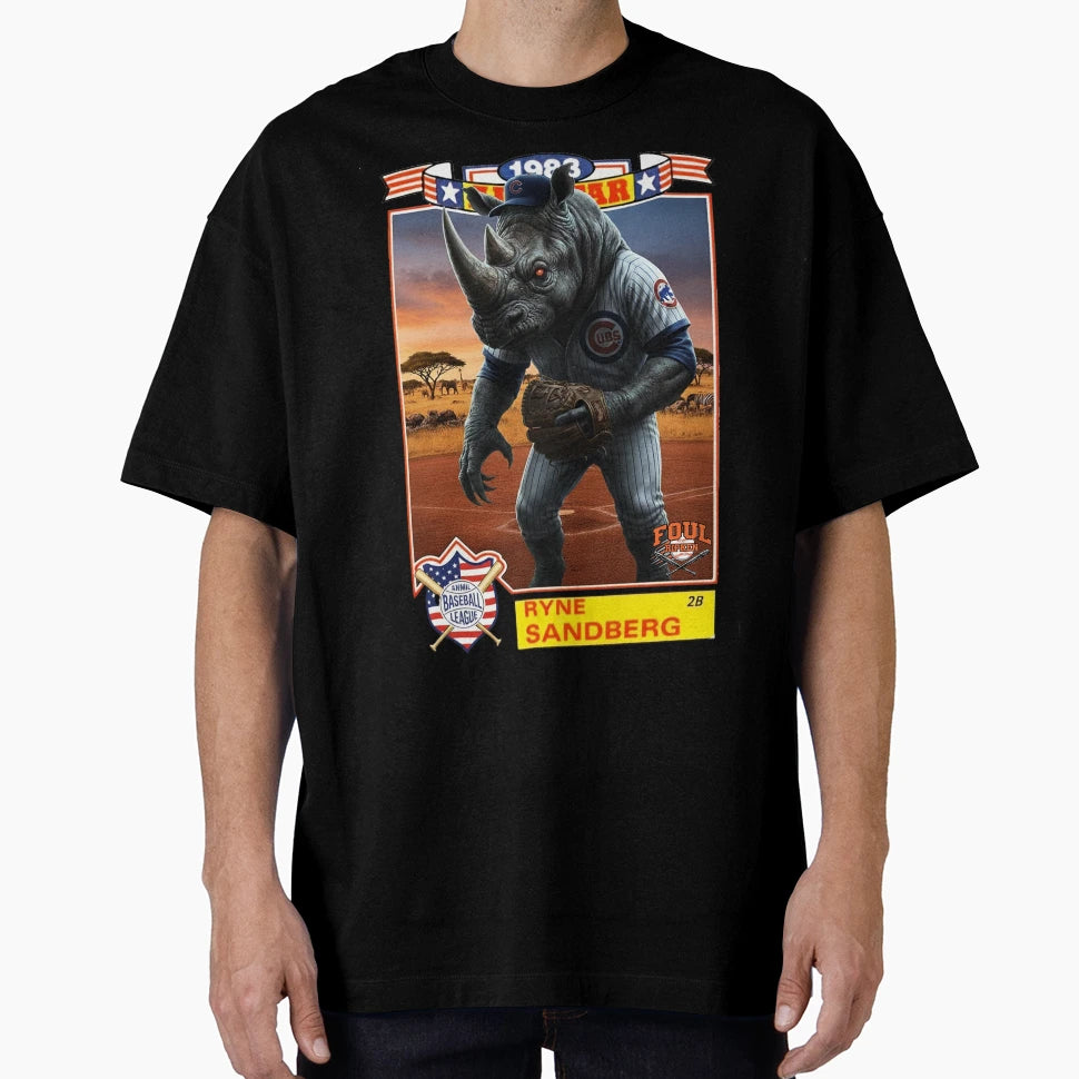 Ryno Sandberg T-Shirt - Unique Graphic for Adults - T-Shirt, Sweatshirt, Hoodie