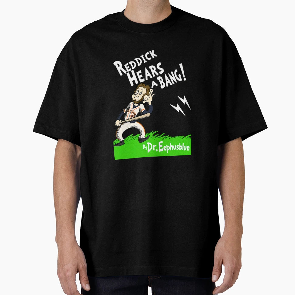 Reddick Hears Bang T-Shirt - Unique Graphic for Adults - T-Shirt, Sweatshirt, Hoodie