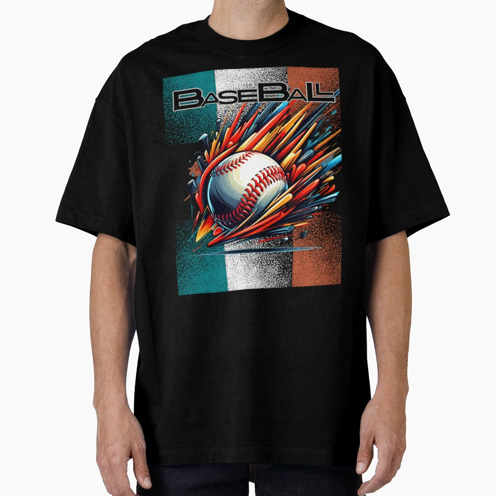 Baseball T-Shirt - Minimalist Print Men Women - T-Shirt, Sweatshirt, Hoodie