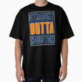 Straight Out Houston Baseball T-Shirt - Streetwear Style Men Women - T-Shirt, Sweatshirt, Hoodie