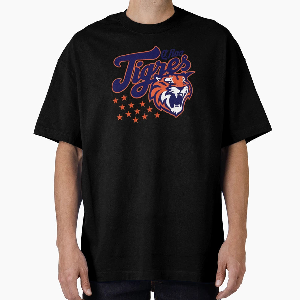 Tigres De Quintana Roo T-Shirt - Custom Art Print for Adults - T-Shirt, Sweatshirt, Hoodie