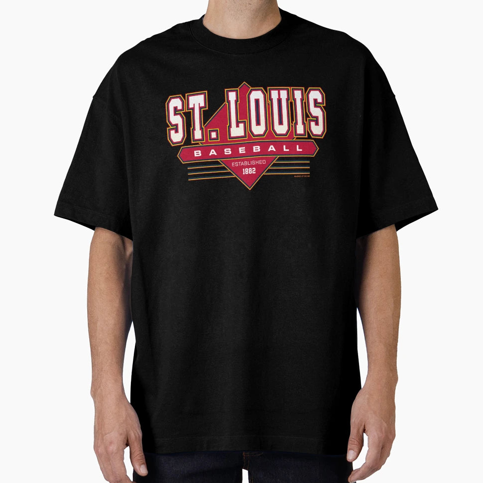 St Louis Baseball Cardinals Inspired T-Shirt - Aesthetic Graphic Unisex - T-Shirt, Sweatshirt, Hoodie