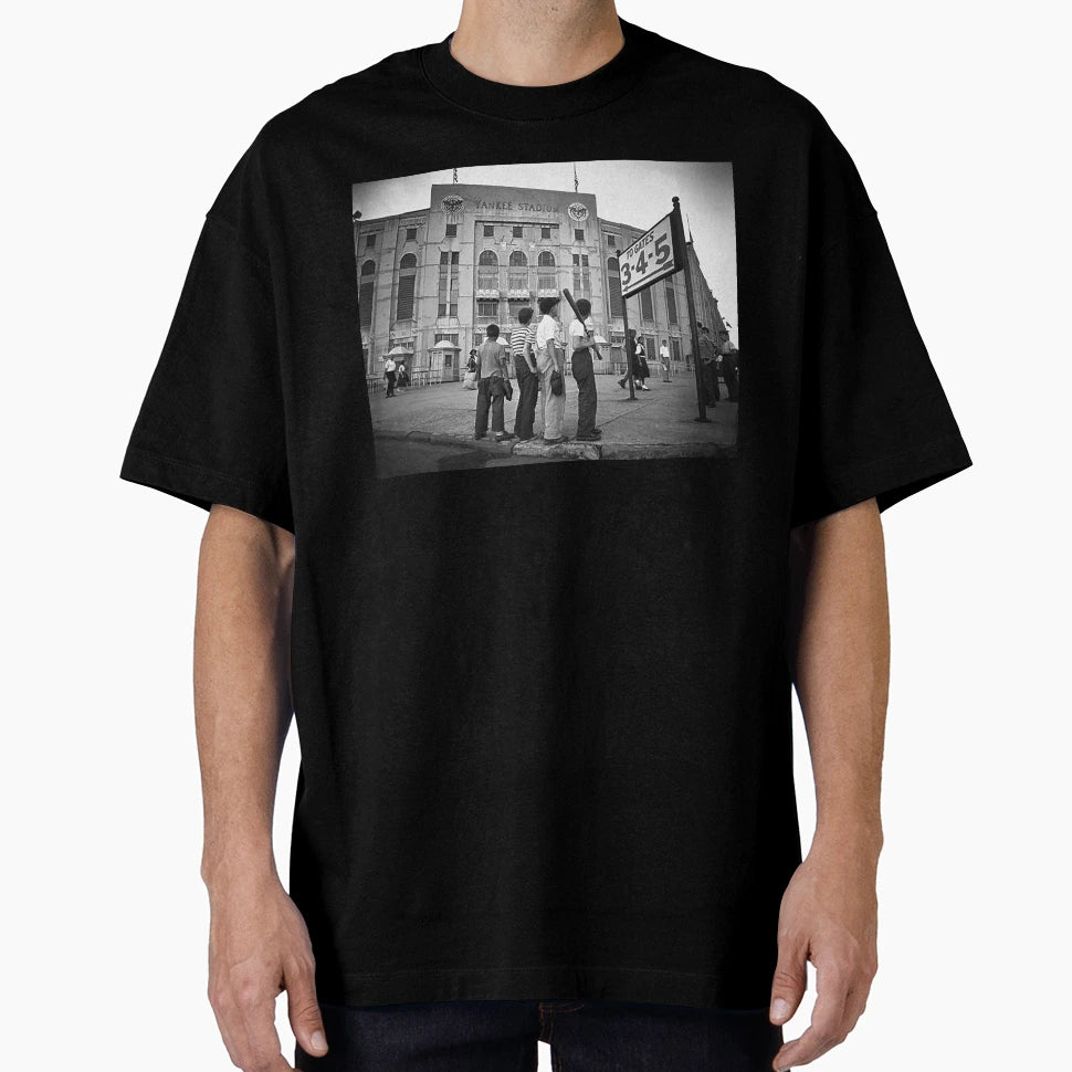 Staring Yankee Stadium T-Shirt - Fun Novelty Design Unisex - T-Shirt, Sweatshirt, Hoodie
