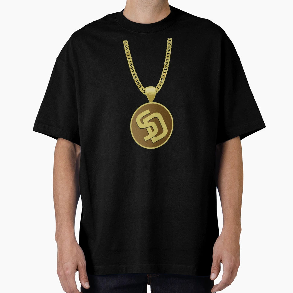 Swag Chain San Diego Baseball Home Run T-Shirt - Trendy Graphic Unisex - T-Shirt, Sweatshirt, Hoodie