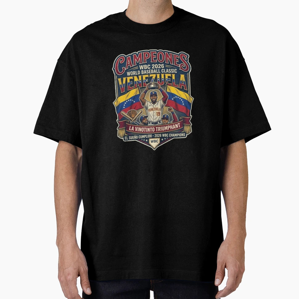 Venezuela Wbc 2026 Champions El Sue O T-Shirt - Minimalist Print Unisex - T-Shirt, Sweatshirt, Hoodie