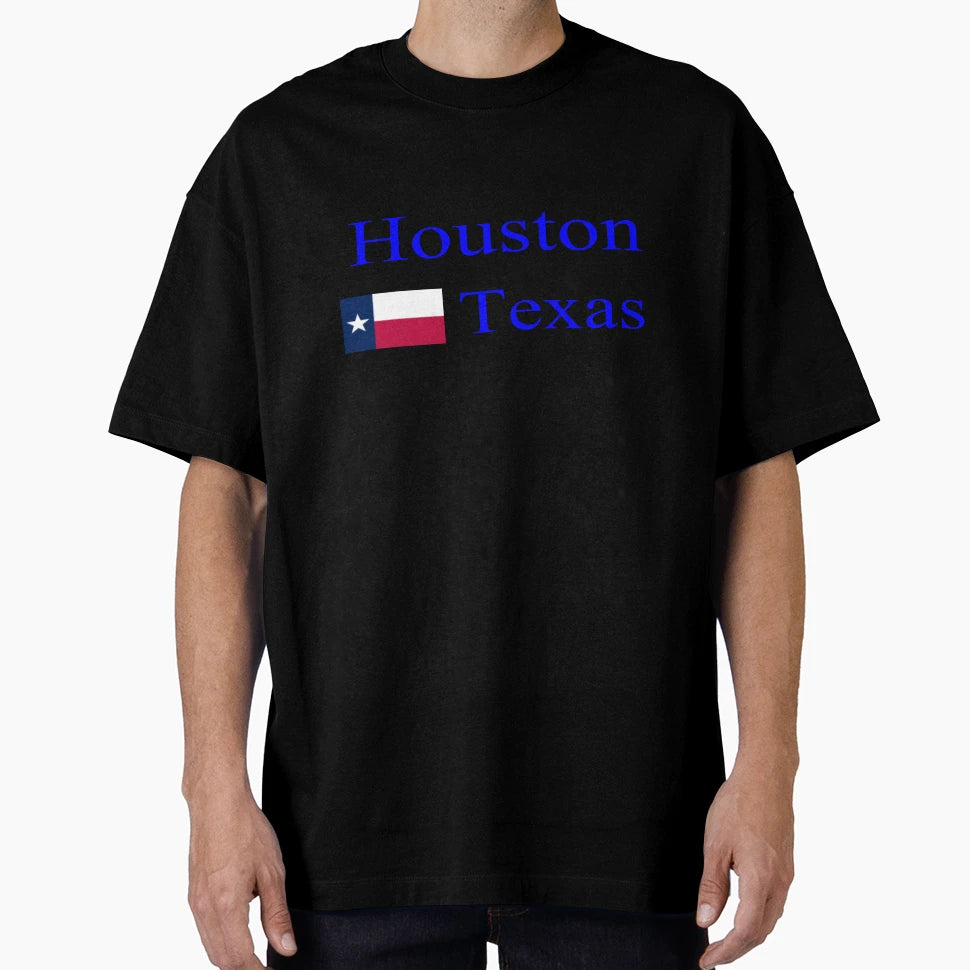 Houston Texas Stylish Prints T-Shirt - Casual Everyday Wear Unisex - T-Shirt, Sweatshirt, Hoodie