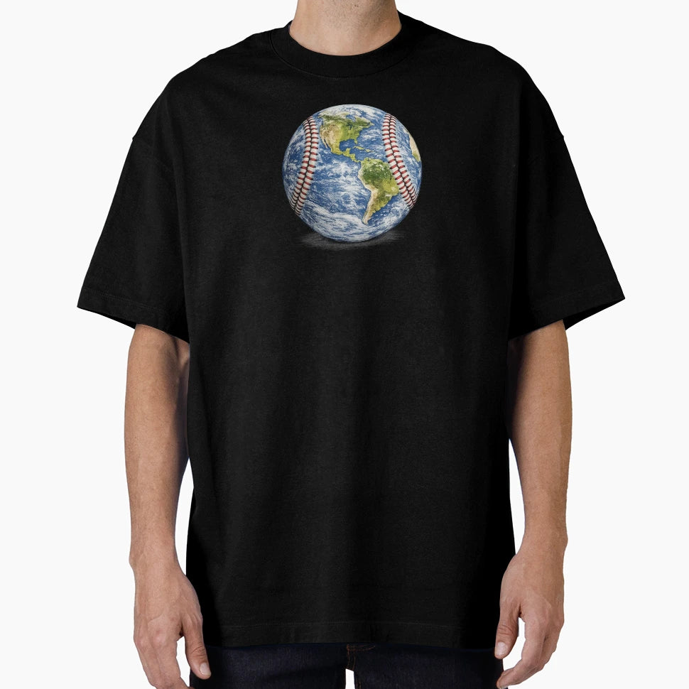 Baseball Belongs To World Spanish T-Shirt - Custom Art Print Unisex - T-Shirt, Sweatshirt, Hoodie