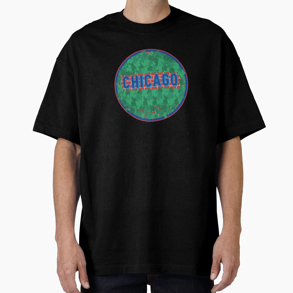Chicago Ivy Crest T-Shirt - Minimalist Print Men Women - T-Shirt, Sweatshirt, Hoodie
