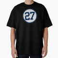 Giancarlo Stanton Number 27 T-Shirt - Trendy Graphic Unisex - T-Shirt, Sweatshirt, Hoodie