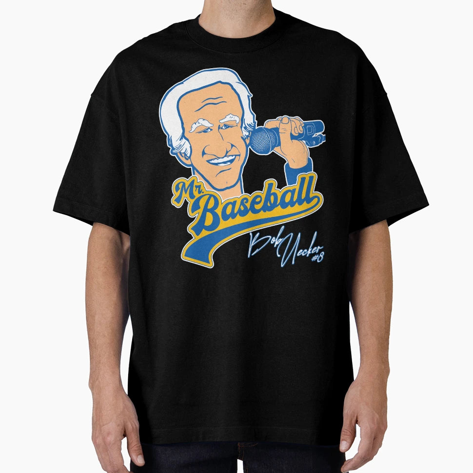 Mr Baseball Brewers Bob Uecker T-Shirt - Casual Everyday Wear Unisex - T-Shirt, Sweatshirt, Hoodie