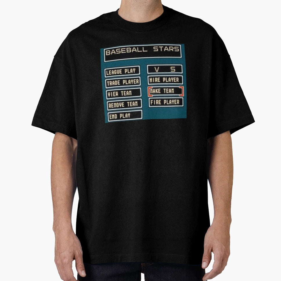 Baseball Stars T-Shirt - Novelty Apparel for Adults - T-Shirt, Sweatshirt, Hoodie