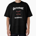 October Baseball T-Shirt - Aesthetic Graphic Unisex - T-Shirt, Sweatshirt, Hoodie