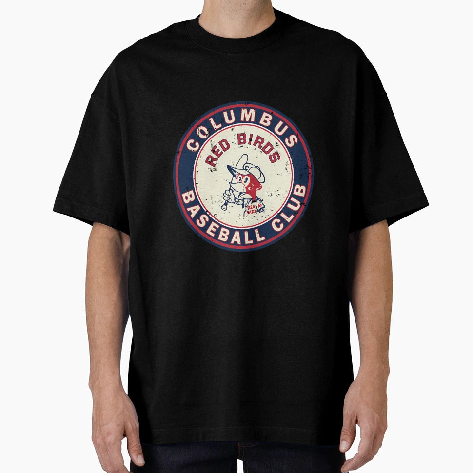 Columbus Red Birds Defunct T-Shirt - Streetwear Style for Adults - T-Shirt, Sweatshirt, Hoodie