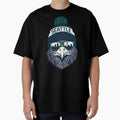 Seattle Football Mascot Seahawks Football T-Shirt - Unique Graphic Unisex - T-Shirt, Sweatshirt, Hoodie