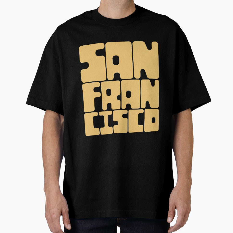 San Francisco Cornsilk Yellow T-Shirt - Minimalist Print for Adults - T-Shirt, Sweatshirt, Hoodie