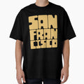 San Francisco Cornsilk Yellow T-Shirt - Minimalist Print for Adults - T-Shirt, Sweatshirt, Hoodie
