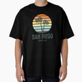 San Diego California Palm Trees T-Shirt - Custom Art Print Men Women - T-Shirt, Sweatshirt, Hoodie