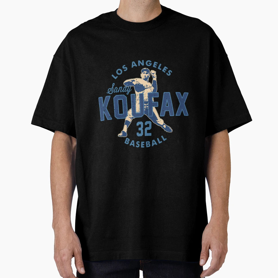 Sandy Koufax Dodgers T-Shirt - Custom Art Print Men Women - T-Shirt, Sweatshirt, Hoodie