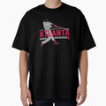 Atlanta Baseball Slugger Home Run T-Shirt - Graphic Print for Adults - T-Shirt, Sweatshirt, Hoodie