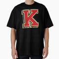 Letter K Typography Capital Letters T-Shirt - Aesthetic Graphic for Adults - T-Shirt, Sweatshirt, Hoodie