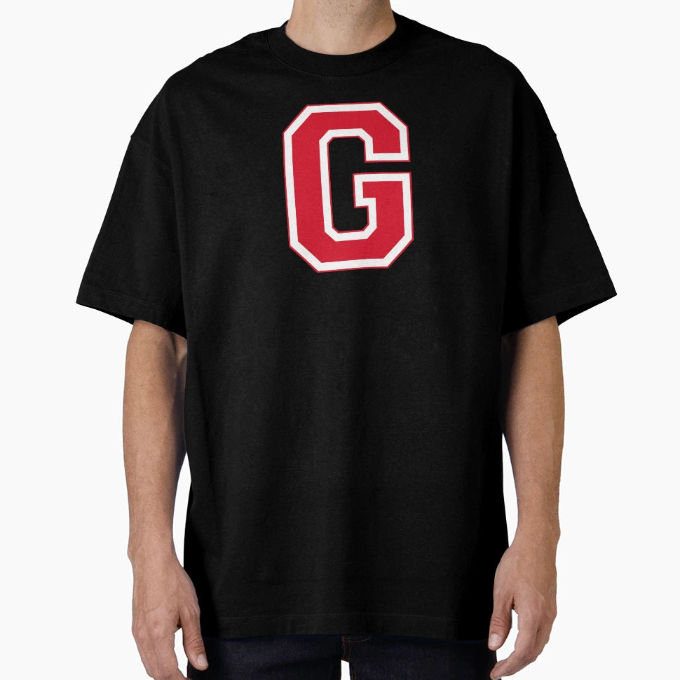 Red Varsity Letter G T-Shirt - Custom Art Print Unisex - T-Shirt, Sweatshirt, Hoodie