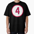 Yadier Molina 4 Jersey Number T-Shirt - Custom Art Print Unisex - T-Shirt, Sweatshirt, Hoodie