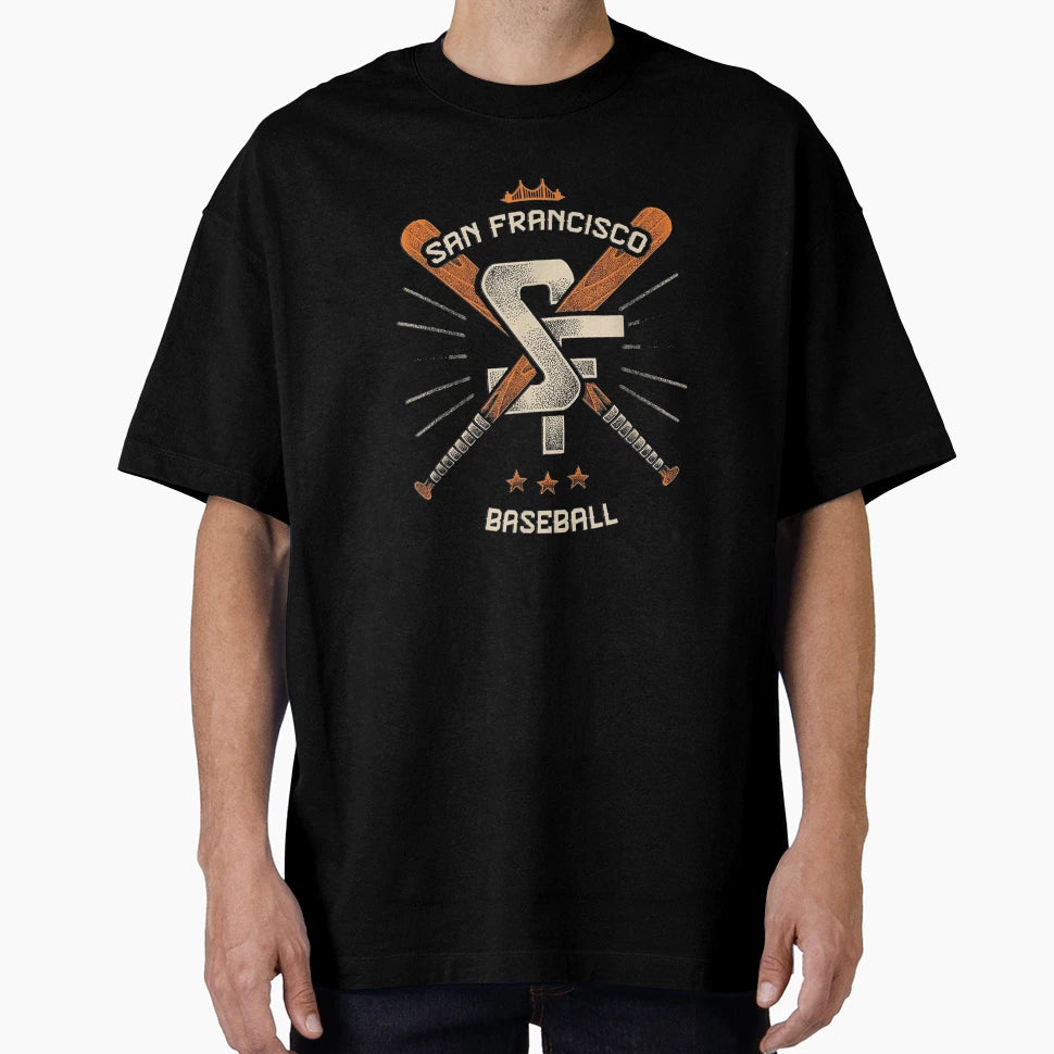 San Francisco Baseball Baseball Made San T-Shirt - Novelty Apparel Unisex - T-Shirt, Sweatshirt, Hoodie